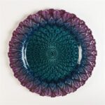 Wholesale Glass Charger Plate PZ-043